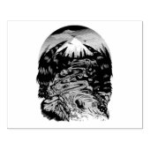 Außenwelt Gummistempel (Prägung)