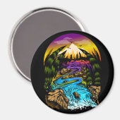 Außenwelt Magnet (Vorderseite/Rückseite)