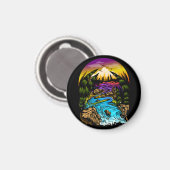 Außenwelt Magnet (Vorderseite/Rückseite)