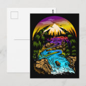 Außenwelt Postkarte (Vorne/Hinten)