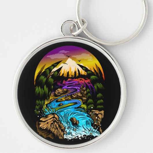 Außenwelt Schlüsselanhänger (Vorne)