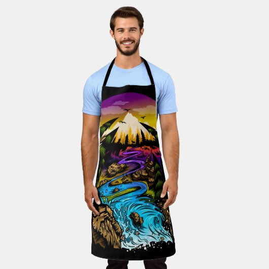 Außenwelt Schürze (Getragen)