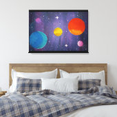 Außenwerbung Leinwanddruck (Insitu (Schlafzimmer))