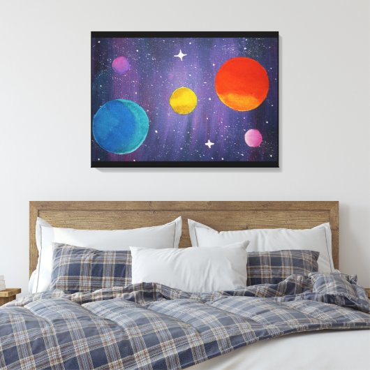 Außenwerbung Leinwanddruck (Insitu (Schlafzimmer))