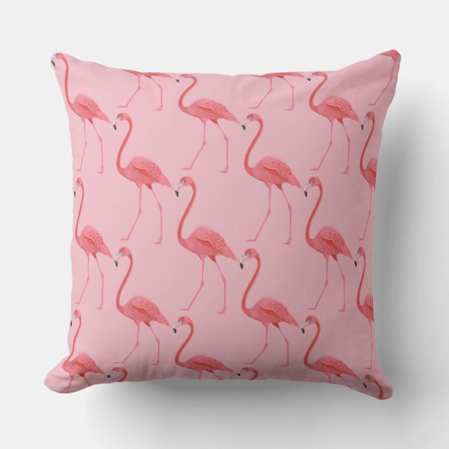 Außenwirbel Kissen-Flamingos Kissen (Vorderseite)