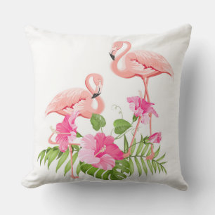 Außenwirbelkissen Flamingo Außenkissen Kissen