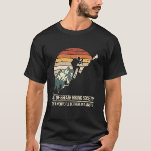 Außer Atem Wander Gesellschaft Tshirt Wanderer Nat