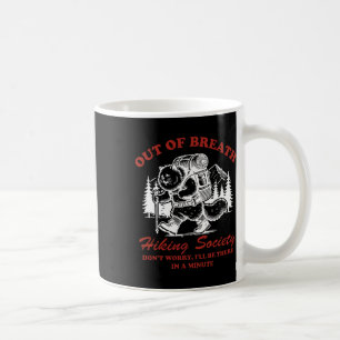 Außer Atem Wanderverein Lustiger Bergsteiger Kaffeetasse