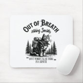 Außer Atem Wanderverein  Mousepad (Mit Mouse)