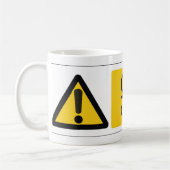 außer Betrieb Kaffeetasse (Links)