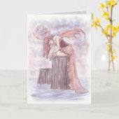 "Außer" Fee - Lorax inspirierte Grußkarte Karte (Gelbe Blume)