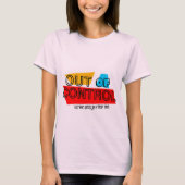 Außer Kontrolle – Fette Typografie Statement Desig T-Shirt (Vorderseite)