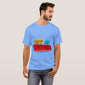 Außer Kontrolle – Fette Typografie-Statement-Desig T-Shirt (Vorne ganz)