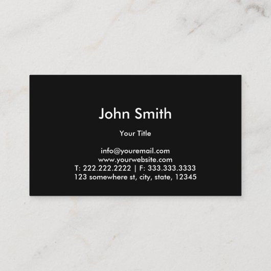 Außer-Raum-Astronomie-Visitenkarte Visitenkarte (Rückseite)