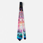 Außer See Abstrakt Krawatte (Vorderseite)