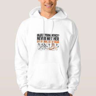 Außer Sicht Außer Hirn Lustiger ADHD Hoodie