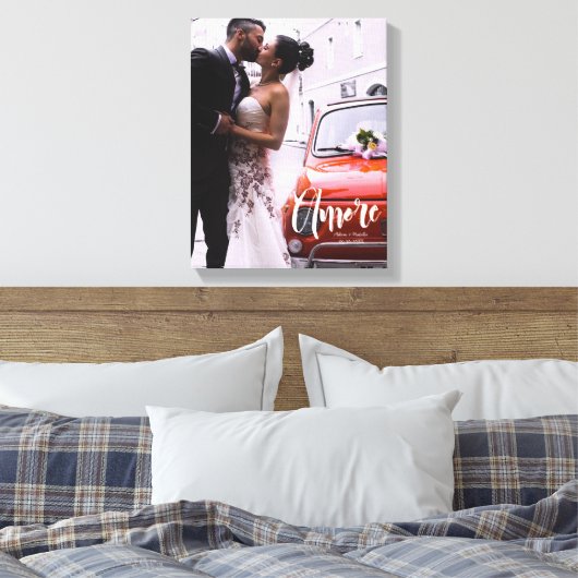 Außerdem, Modernes Script ・ Benutzerdefiniertes Fo Leinwanddruck (Insitu (Schlafzimmer))