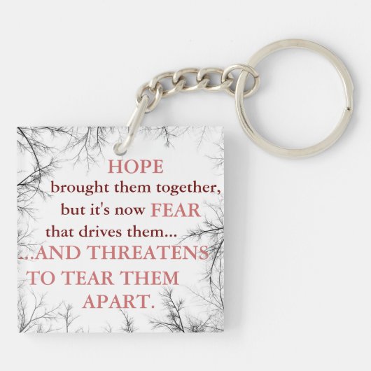 AUSSERDEM Schlüsselanhänger (Rückseite)