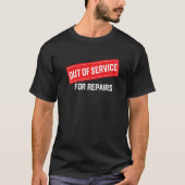 Außerdienstliche Reparatur Knee-Ersatz T-Shirt (Vorderseite)