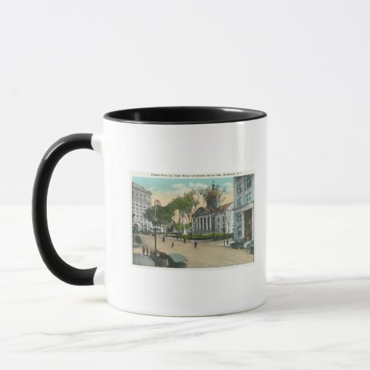 Äußere Ansicht des Hofes Tasse (Links)