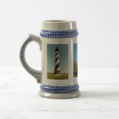 Äußere Bank-Leuchttürme Bierglas (Links)