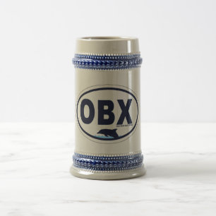 Äußere Bank-ovaler Entwurf Bierglas