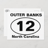 AUSSERE BANKEN 12 POSTKARTE (Vorne/Hinten)