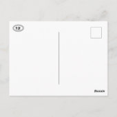 AUSSERE BANKEN 12 POSTKARTE (Rückseite)