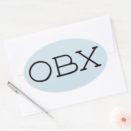 Äußere Banken - Aufkleber 3 (Umschlag)