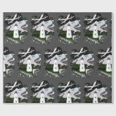 Äußere Banken Geschenkpapier (Flach)