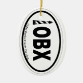 Äußere Banken Keramikornament (Vorne)