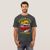 Äußere Banken Pogue Life Outer Banks Surf Van OBX T-Shirt (Vorne ganz)