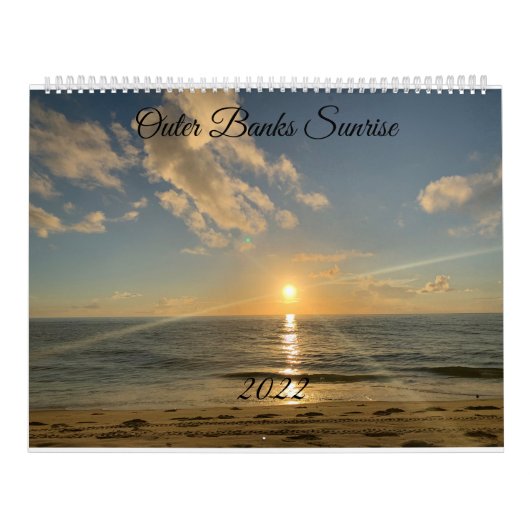 Äußere Banken Sunrise Kalender (Titelbild)
