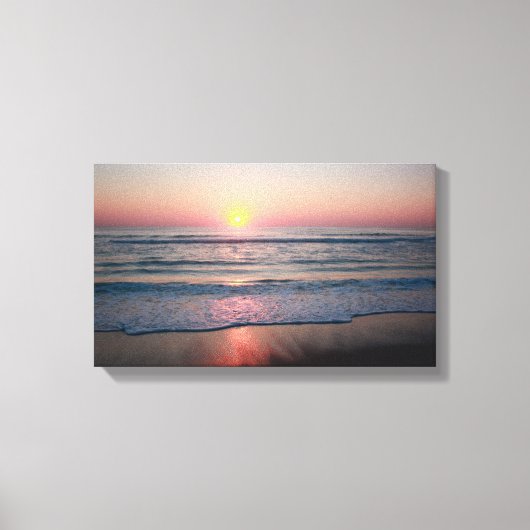 Äußere Banken Sunrise Leinwanddruck (Vorderseite)