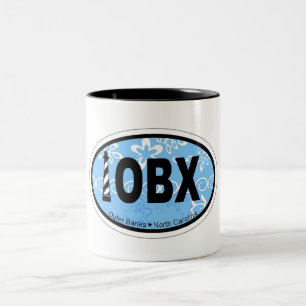 Äußere Banken Zweifarbige Tasse