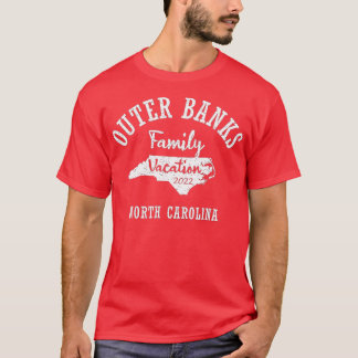 ÄUSSERE BANKS FAMILIENURLAUB 2022 OBX FAMILIENURLA T-Shirt