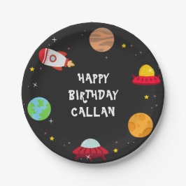 Äußere Bash-Papierplatte Pappteller