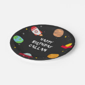 Äußere Bash-Papierplatte Pappteller (Schrägansicht)