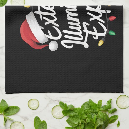 Äußere Belichtung Experte Weihnachtsbeleuchtung De Geschirrtuch (Gefaltet)