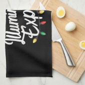 Äußere Belichtung Experte Weihnachtsbeleuchtung De Geschirrtuch (Viertel Falte)