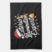 Äußere Belichtung Experte Weihnachtsbeleuchtung De Geschirrtuch (Vertikal)