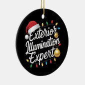 Äußere Belichtung Experte Weihnachtsbeleuchtung De Keramik Ornament (Rechts)