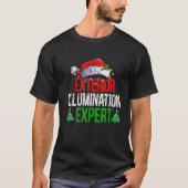 Äußere Belichtung Experte Weihnachtsbeleuchtung De T-Shirt (Vorderseite)