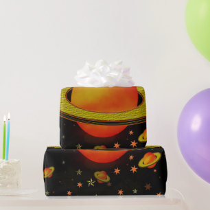 Äußere Erntemonde Geschenkpapier