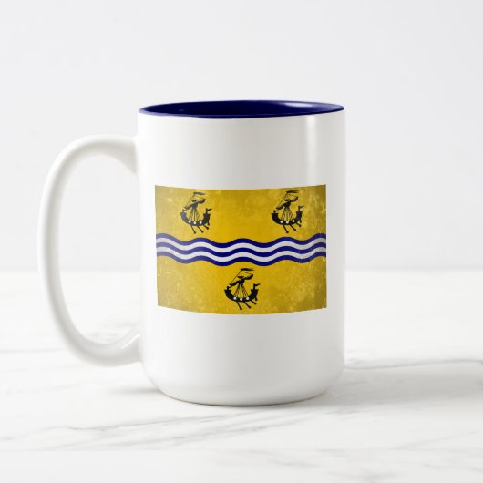 Äußere Hebriden - Na h-Eileanan Siar Zweifarbige Tasse (Links)