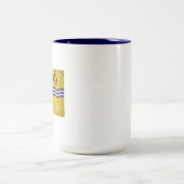 Äußere Hebriden - Na h-Eileanan Siar Zweifarbige Tasse (Mittel)