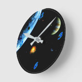 ÄUSSERE RAUMPLÄNE RUNDE WANDUHR (Winkel)