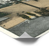 Äußere Sicht auf das Haus des Gerichtshofs Poster (Ecke)