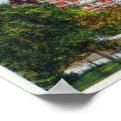 Äußere Sicht auf unsere Dame des Sieges Nat'l Poster (Ecke)