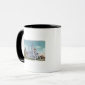 Äußere Sicht auf unsere Dame des Sieges Nat'l Tasse (Vorderseite Links)